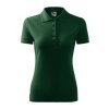 Pique Polo-dark green