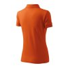 Pique Polo-oranžová