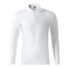 Pique Polo LS-biela