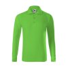 Pique Polo LS-green apple
