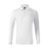 Pique Polo LS-biela