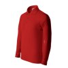 Pique Polo LS-červená