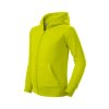 Trendy Zipper-limetková
