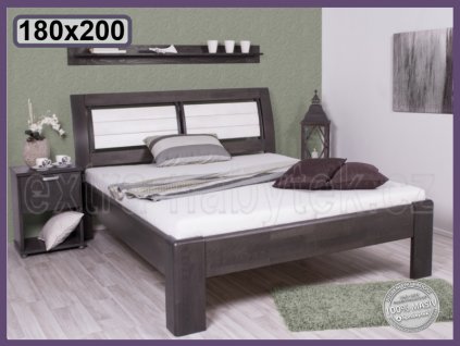 Postel Valencie 169 BUK  Luxusní postel ze dřeva
