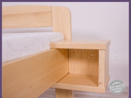 Závěsný stolek 151 SMRK  Závěsný stolek na postel ze dřeva