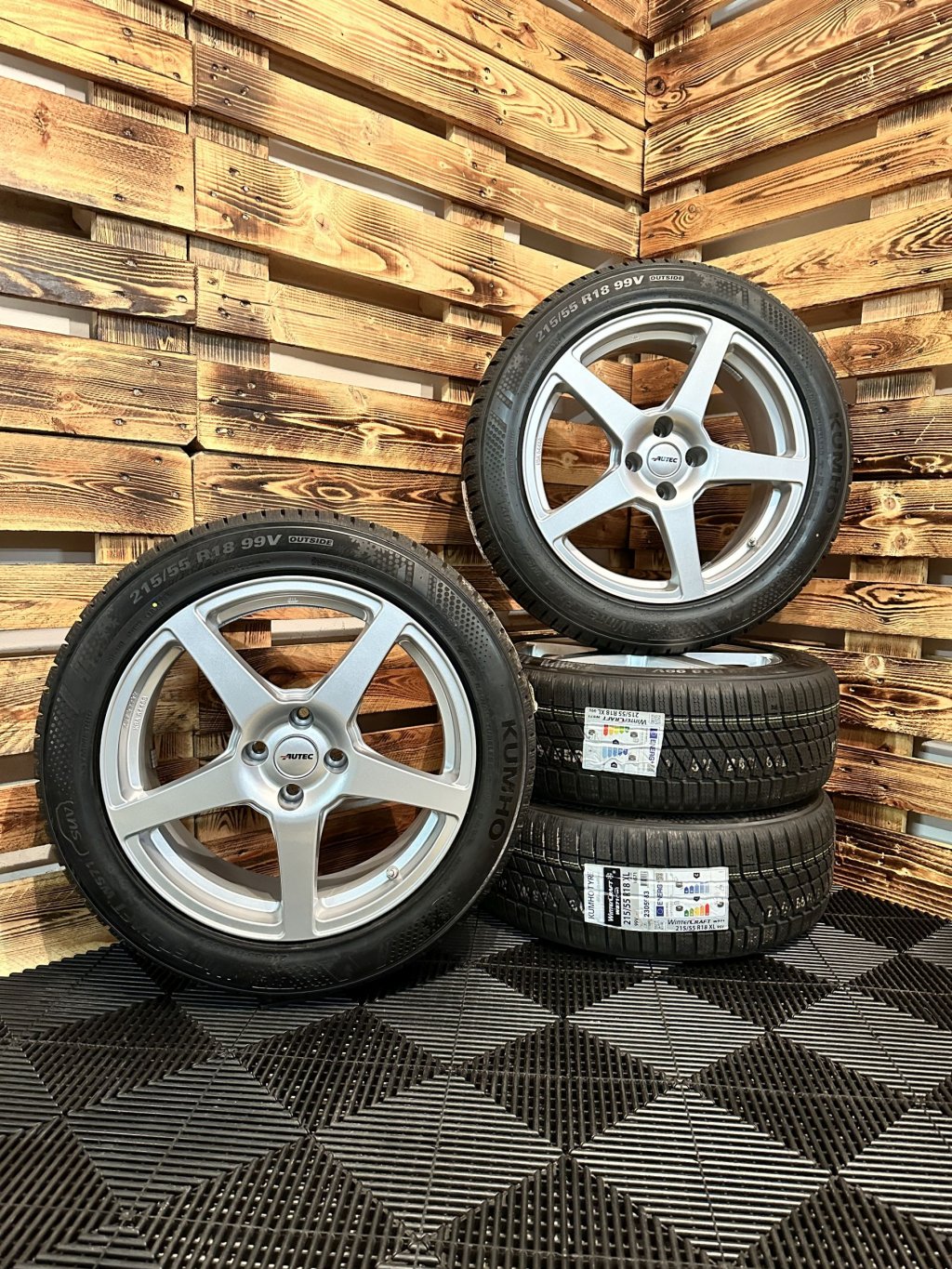 ZIMNÍ - Citroen C3 Picasso - ALU disky 4x108 R18 - sada 4 ks