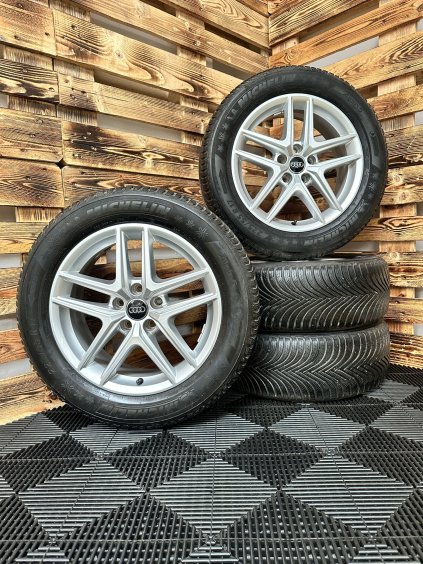 ZIMNÍ - Audi A4 Allroad 8W9 originální ALU disky 5x112 R17 (8W9601025D) - sada 4 ks