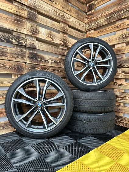 BMW X1 F48, X2 F39 originální ALU disky 5x120 R19 (8008616) - sada 4 ks