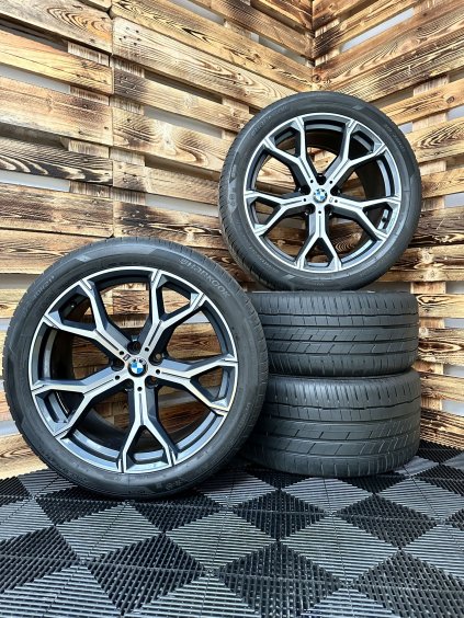 BMW X5 G05, X6 G06 originální ALU disky 5x112 R21 (8071998, 8071999) - sada 4 ks