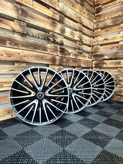 Mercedes Benz třída S W223 - originální ALU disky AMG 5x112 R21 (A2234011700, A2234011800) - sada 4 ks