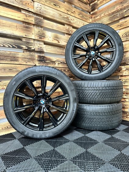 ZIMNÍ - BMW X5 G05, X6 G06 originální ALU disky 5x112 R20 (8071996, 8071997) - sada 4 ks