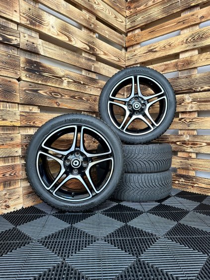 ZIMNÍ - Smart Fortwo - originální ALU disky 4x100 R16 (A4534013300) - sada 4 ks