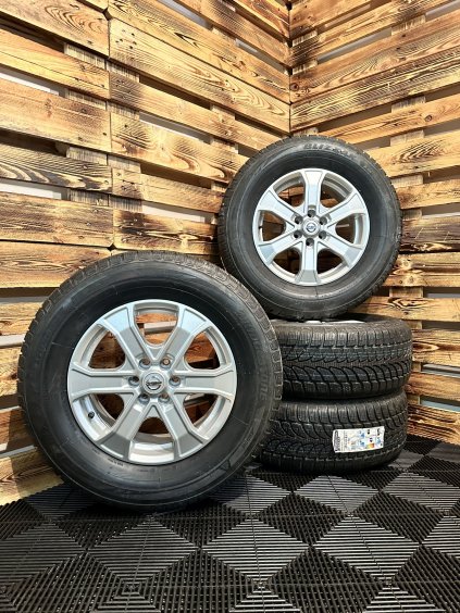 ZIMNÍ - Nissan Navara D23 - originální ALU disky 6x114,3 R17 - sada 4 ks