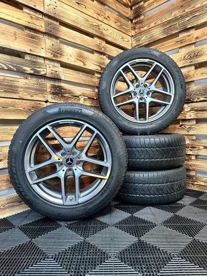 ZIMNÍ - Mercedes Benz GLC W253 - originální ALU disky AMG 5x112 R19 (A2534011800) - sada 4 ks