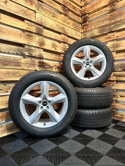 ZIMNÍ - Audi Q7 4M - originální ALU disky 5x112 R19 (4M0601025F) - sada 4 ks