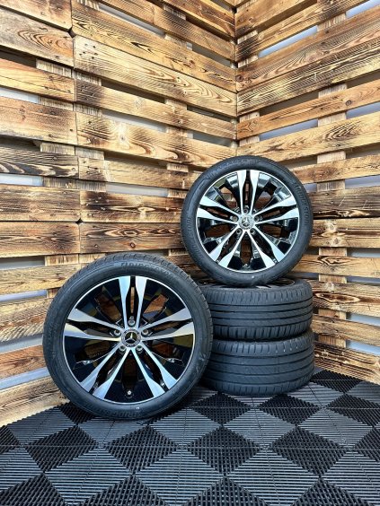 LETNÍ - Mercedes Benz třída C W206 - originální ALU disky 5x112 R18 (A2064015100, A2064015200) - sada 4 ks