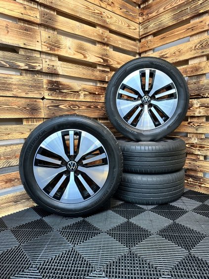 LETNÍ - VW Passat B8 GTe - originální ALU disky 5x112 R17 (3G0601025AM) - sada 4 ks