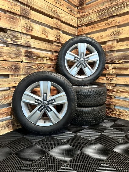 CELOROČNÍ - VW T5, T6 - originální ALU disky 5x120 R17 (7E0601025E) - sada 4 ks