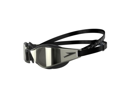 Plavecké brýle Speedo Fastskin Hyper Elite Mirror černo stříbrné
