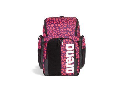 Sportovní batoh Arena arena Spiky III Allover Backpack 45 leopard