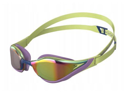 Speedo Fastskin Pure Focus Mirror zeleno fialové