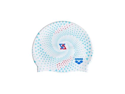 Plavecká čepice arena Unisex Print 2 Swim Cap Fireflow