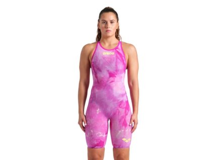 Plavky W POWERSKIN CARBON AIR2 ciclamyn otevřená záda