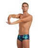 Pánské plavky arena Performance Men's Hero Camo Low-Waist grenn lake multi
