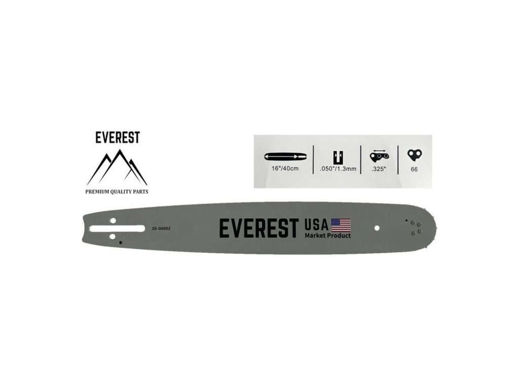 Vodiaca lišta na pílu 40 cm .325 1,3mm 66 článkov | ajtech.sk