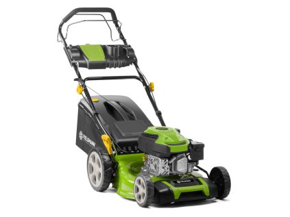 Benzínová kosačka Fieldmann FZR 4611-144B s pojazdom | ajtech.sk