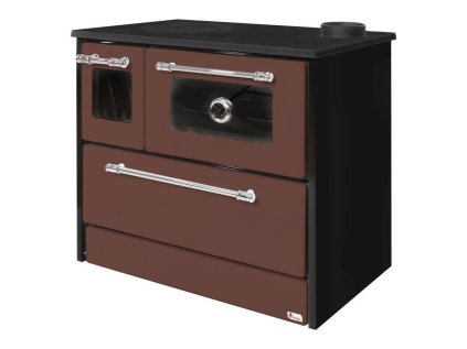 Sporák 701-G OMEGA Kuzine, so sklom, hnedý, pravý vývod | ajtech.sk