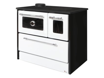 Sporák 701-G OMEGA Kuzine, so sklom, biely, ľavý vývod | ajtech.sk