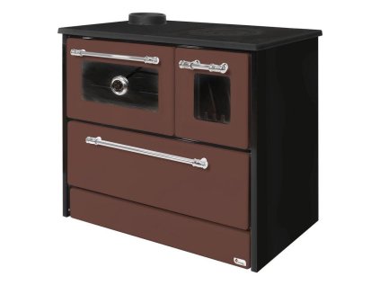 Sporák 701-G OMEGA Kuzine, so sklom, hnedý, ľavý vývod | ajtech.sk