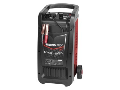 Strend Pro BC-430 Vozík štartovací, nabíjací, 12/24V, 30 A, na autobatérie | ajtech.sk