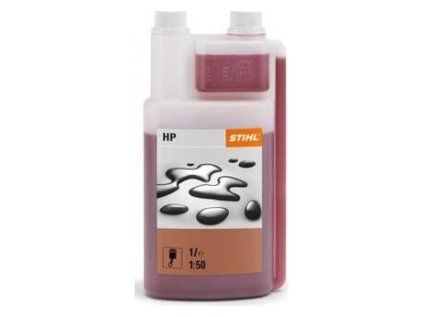 STIHL HP Olej pre dvojtaktné motory 1:50 1L s odmerkou | ajtech.sk