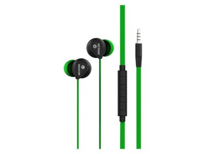 Slúchadlá SENCOR SEP 172 VCM GREEN | ajtech.sk