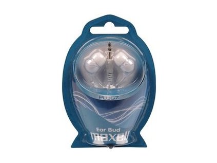 Slúchadlá MAXELL PLUGZ WHITE | ajtech.sk