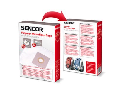Vrecká do vysávačov SENCOR SVC 821RD/BL | ajtech.sk