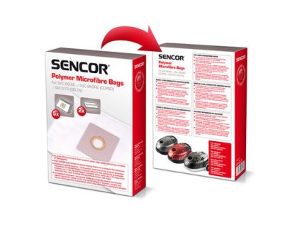 Vrecká do vysávačov SENCOR SVC 660/670 | ajtech.sk