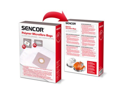 Vrecká do vysávačov SENCOR SVC 530OR/WH | ajtech.sk