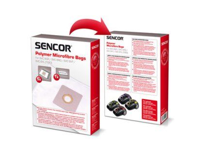 Vrecká do vysávačov SENCOR SVC 8 | extratech.sk
