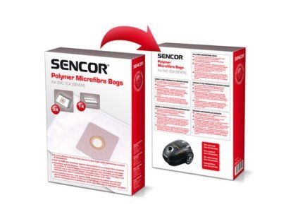 Vrecká do vysávačov SENCOR SVC 7CA (SEVEN) | extratech.sk