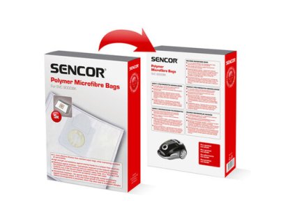Vrecká do vysávačov SENCOR SVC 9000BK | ajtech.sk