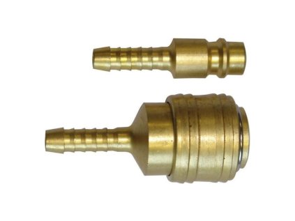 GÜDE Rýchlospojka/vsuvka s hadicovou prípojkou 6 mm, sada | ajtech.sk