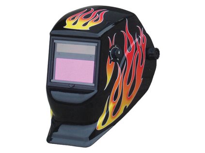 Strend Pro Kukla zváračská Galaxy RedFlame, AutoDark, 116205 | ajtech.sk