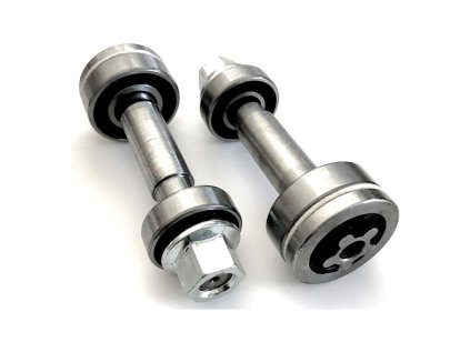 Kompletný hriadeľ mandrely 126,8 mm pre traktorové kosačky Husqvarna Craftsman (137553, 5321375-53) | ajtech.sk