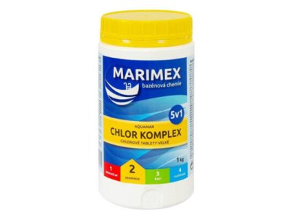 Marimex Aquamar Chlor Komplex 5v1 1,0 kg 1130120 | ajtech.sk