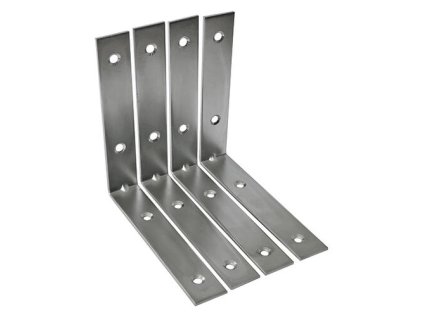 STREND PRO T0282 Rohový oceľový uholník 150x30x2,8 mm (4 ks/bal) | ajtech.sk