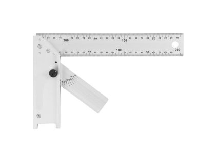 Strend Pro DY-5030 Uholník s uhlomerom 250 mm | ajtech.sk