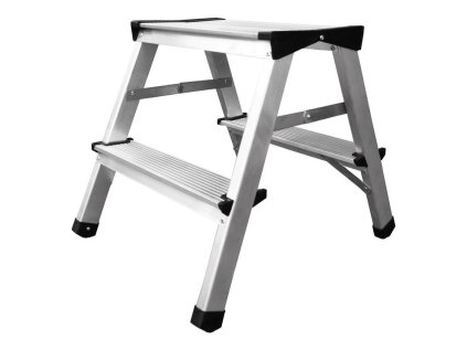Strend Pro Schodíky DD4, 2x4, max. 125 kg, ALU, obojstranné | ajtech.sk